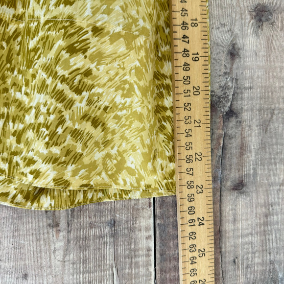 Talbots Skirt Womens Size 6p Petite Pleated A-Line Below Knee Length Cotton - Picture 7 of 9